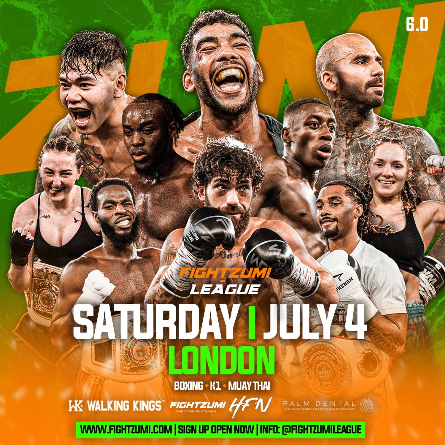 Zumi Fight House League 6.0 event artwork